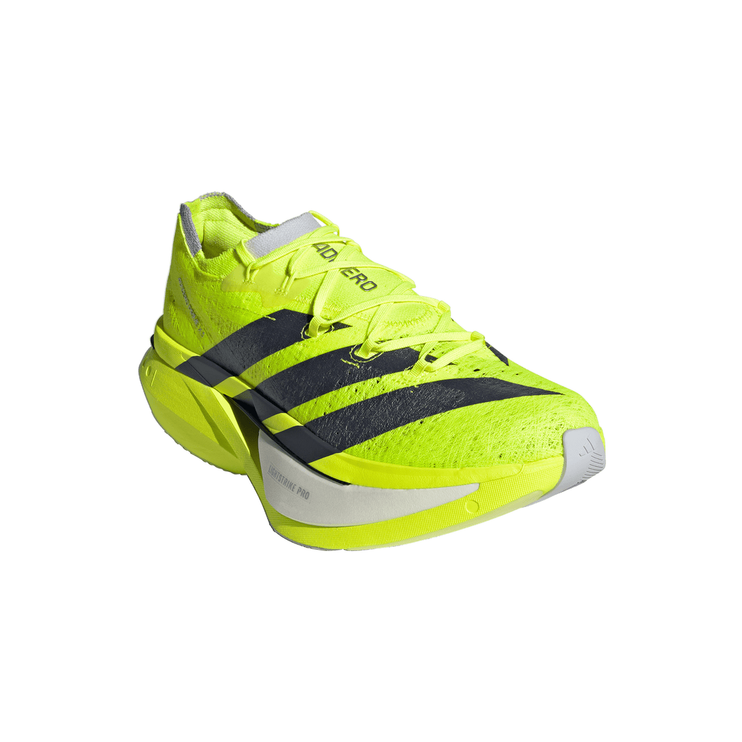 Adidas Mens Adizero Prime X3 Strung - Solar Yellow/Solar Yellow/Solar Yellow - Neutral - SS26