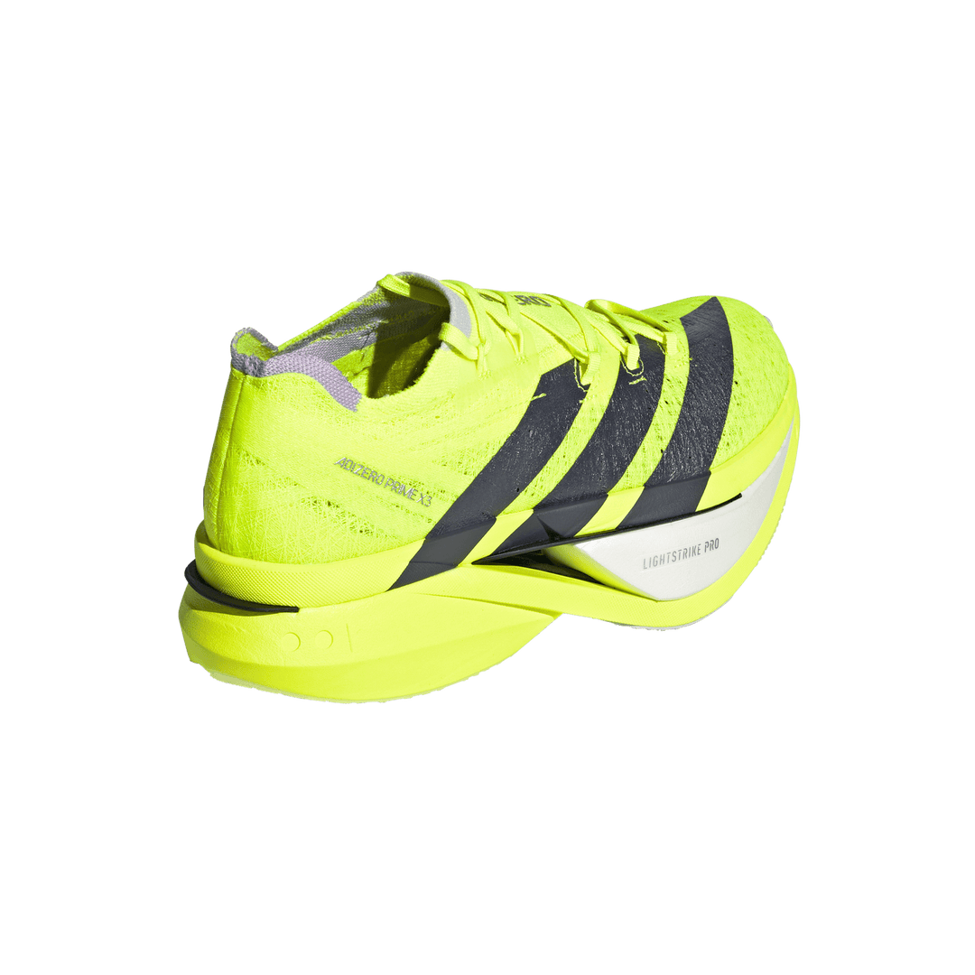 Adidas Mens Adizero Prime X3 Strung - Solar Yellow/Solar Yellow/Solar Yellow - Neutral - SS26