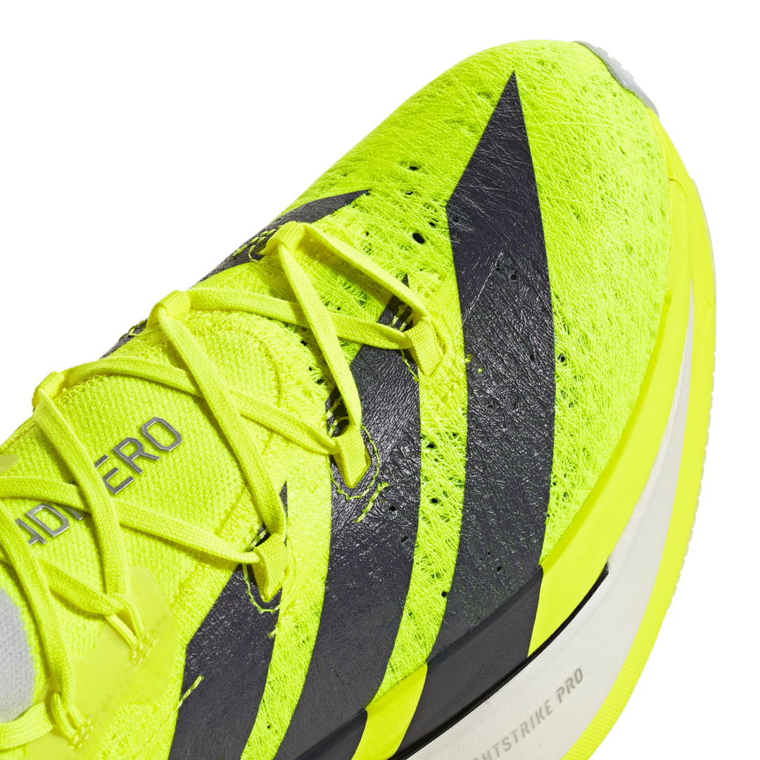 Adidas Mens Adizero Prime X3 Strung - Solar Yellow/Solar Yellow/Solar Yellow - Neutral - SS26