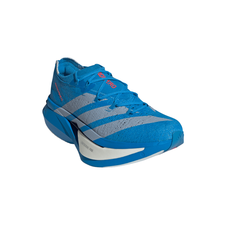 Adidas Mens Adizero Prime X3 Strung - Solar Blue/Silver Metallic/Lucid Red - Neutral - SS26