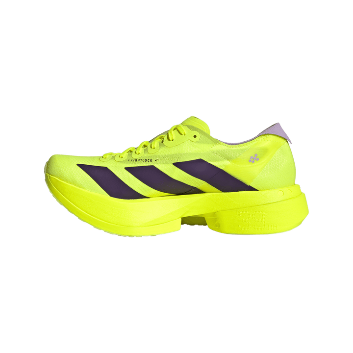 Adidas Womens Adizero Adios Pro 4 - Solar Yellow/Aurora Plum/Powder Plum - Neutral - SS26