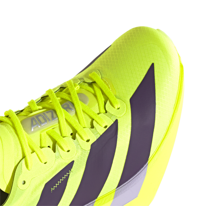 Adidas Womens Adizero Adios Pro 4 - Solar Yellow/Aurora Plum/Powder Plum - Neutral - SS26