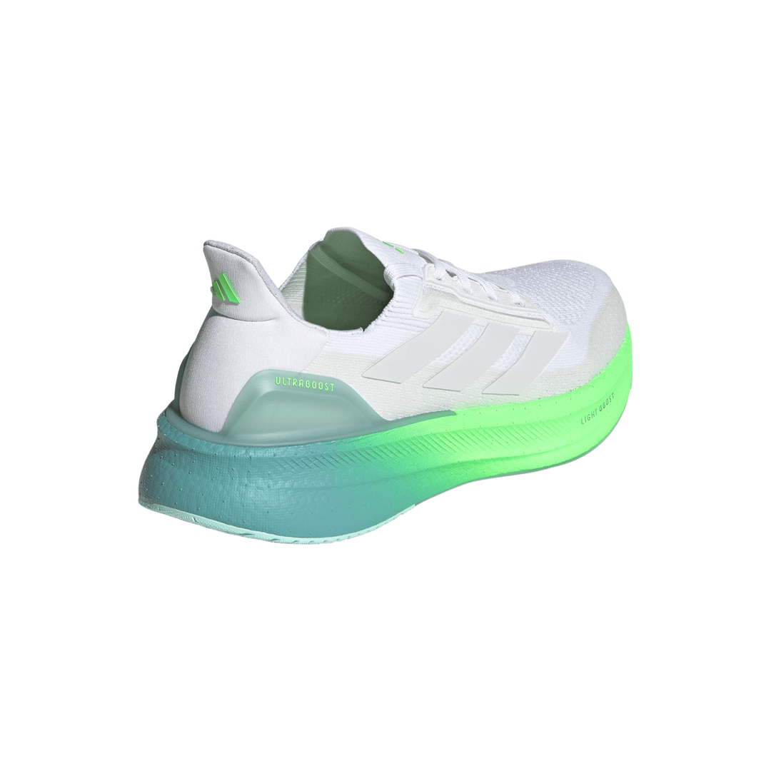 Adidas Mens Ultra Boost 5X Footwear White/Dash Grey/Lime Burst