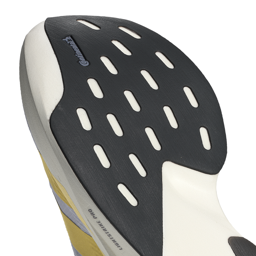 Adidas Mens Adizero Evo SL Woven - Footwear White/Matte Gold/Core Black - Neutral - SS26