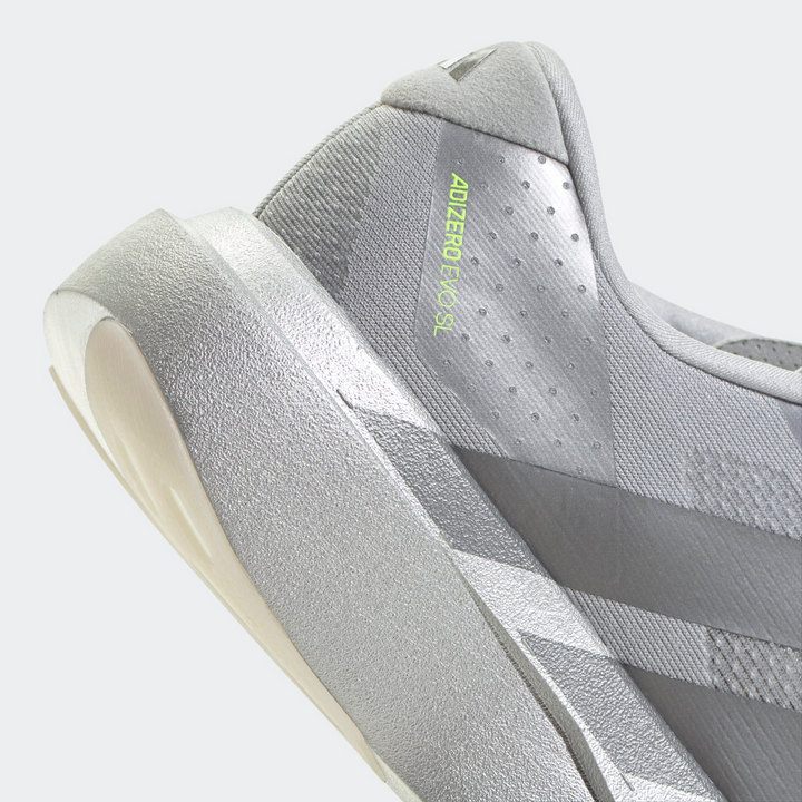 Adidas Mens Adizero Evo SL - Silver Metallic/Iron Metallic/Halo Silver - Neutral - AW25