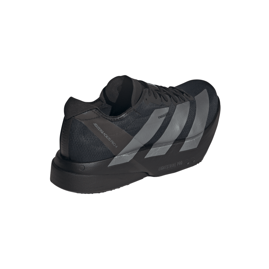 Adidas Mens Adizero Adios Pro 4 - Core Black/Iron Metallic/Carbon - Neutral - SS26