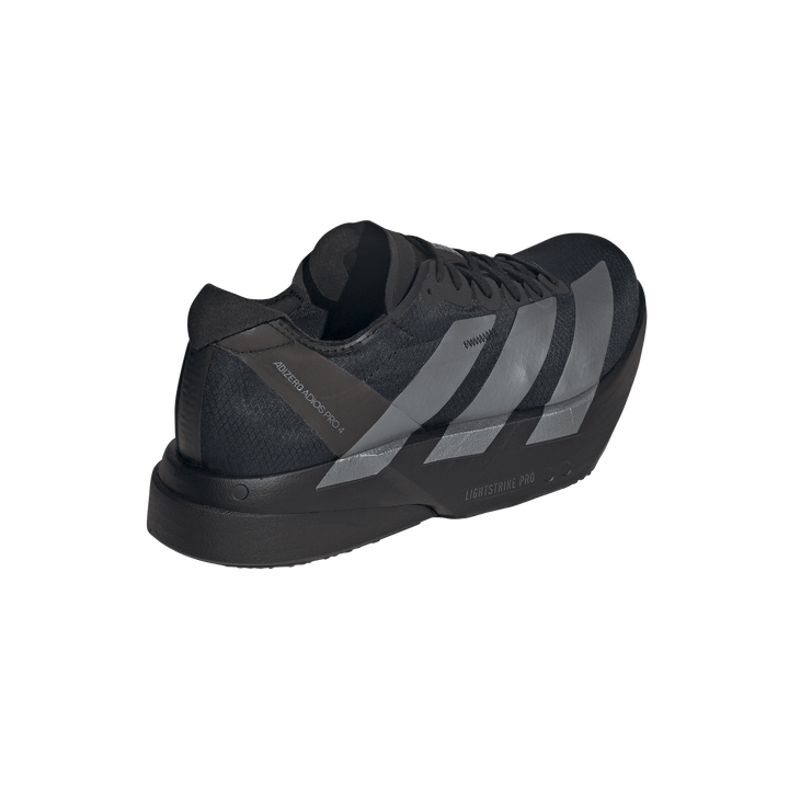 Adidas Mens Adizero Adios Pro 4 - Core Black/Iron Metallic/Carbon - Neutral - SS26