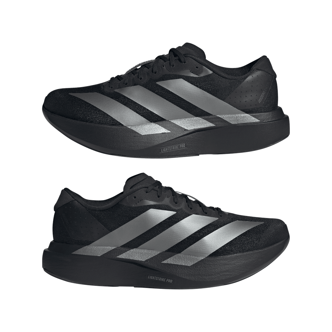 Adidas Mens Adizero Evo SL - Core Black/Iron Metallic/Grey Four - Neutral - AW25
