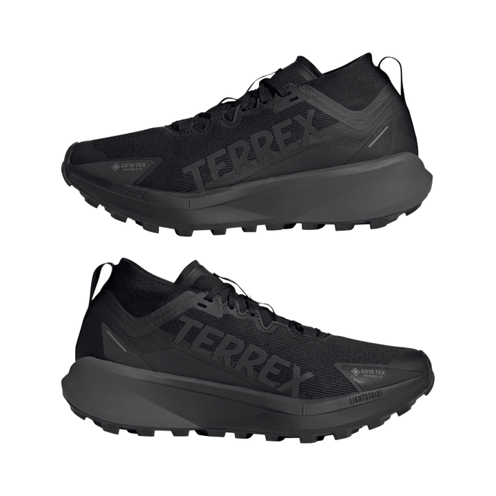 Adidas Mens Terrex Agravic GTX - Core Black/Core Black/Grey Six - Trail - AW25