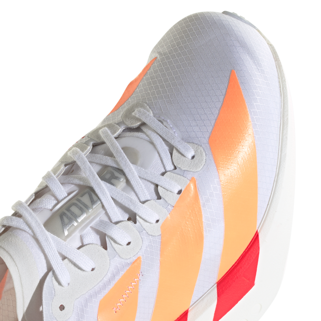 Adidas Womens Adizero Adios Pro 4 - Footwear White/Beam Orange/Lucid Red - Neutral - SS26