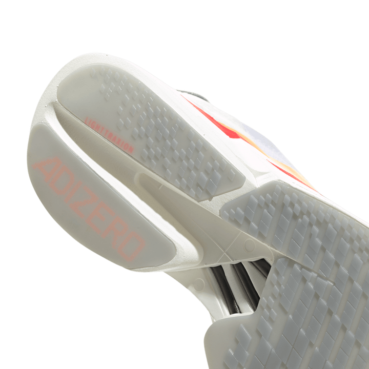 Adidas Womens Adizero Adios Pro 4 - Footwear White/Beam Orange/Lucid Red - Neutral - SS26