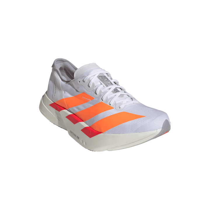 Adidas Mens Adizero Adios Pro 4 - Footwear White/Lucid Orange/Lucid Red - Neutral - SS26