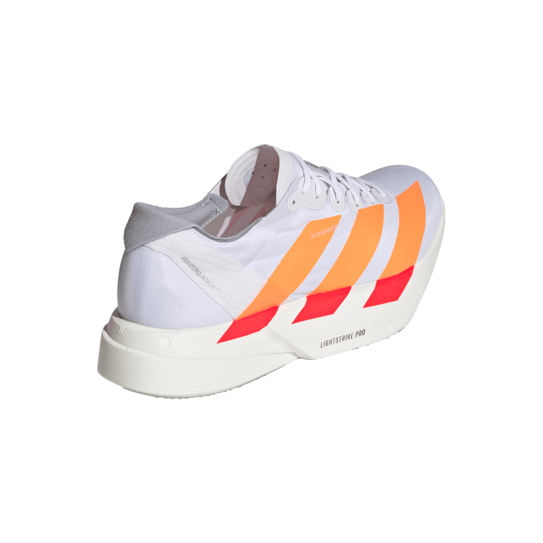 Adidas Mens Adizero Adios Pro 4 - Footwear White/Lucid Orange/Lucid Red - Neutral - SS26