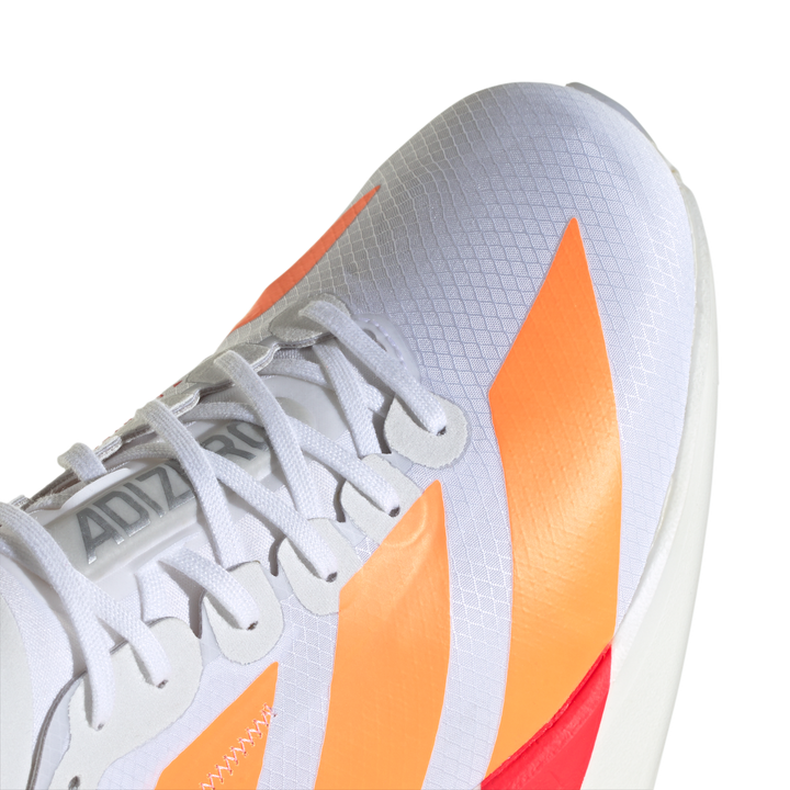 Adidas Mens Adizero Adios Pro 4 - Footwear White/Lucid Orange/Lucid Red - Neutral - SS26