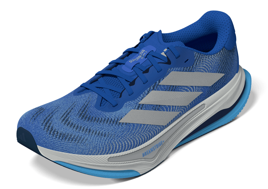 Adidas Mens Supernova Prima 2 - Blue/Silver Metallic/Blue Burst - Neutral - SS26