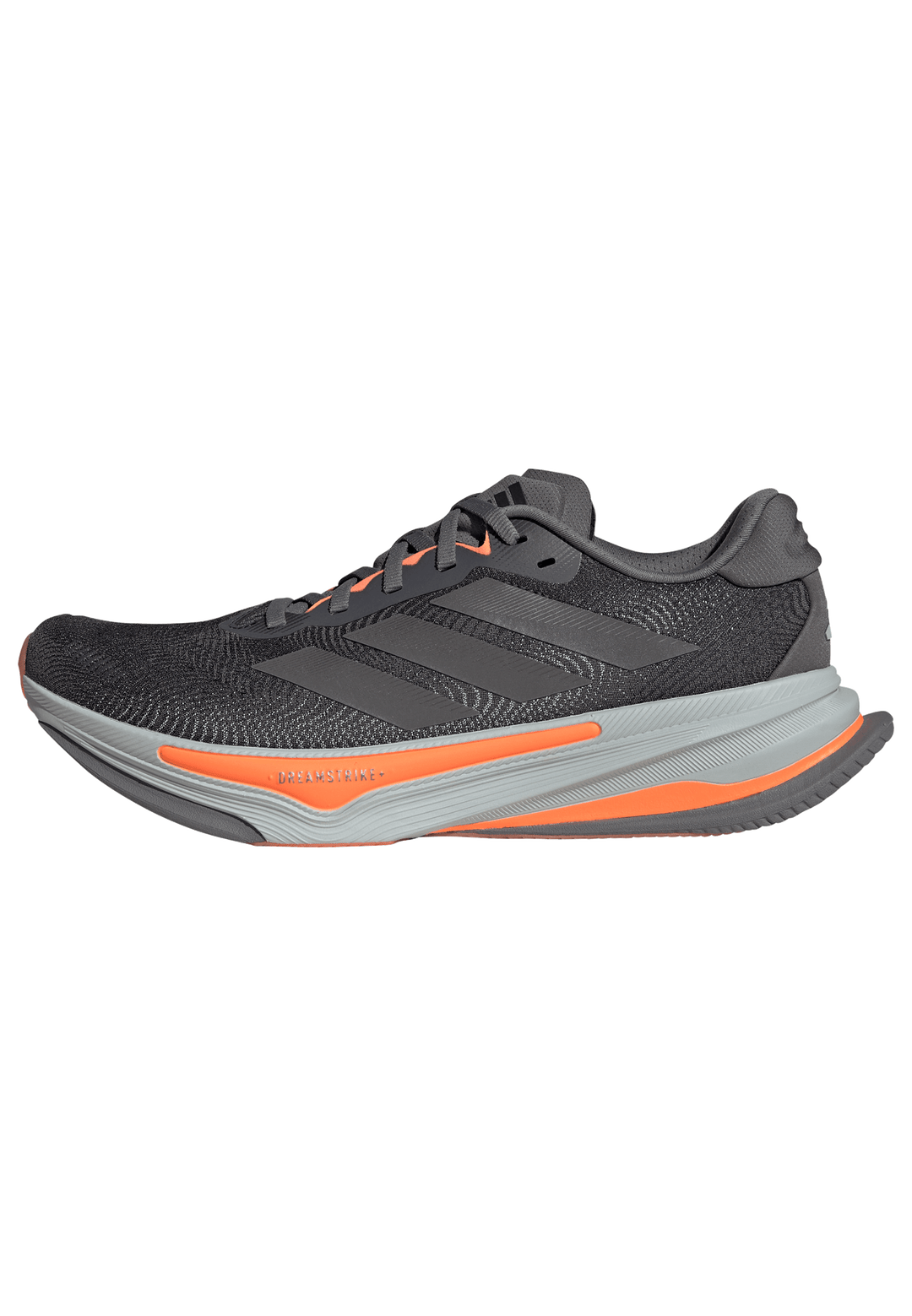Adidas Mens Supernova Prima 2 - Grey Four/Iron Metallic/Lucid Orange - Neutral - SS26