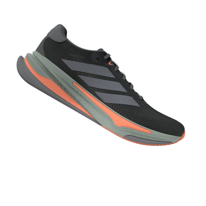Adidas Mens Supernova Prima 2 - Grey Four/Iron Metallic/Lucid Orange - Neutral - SS26