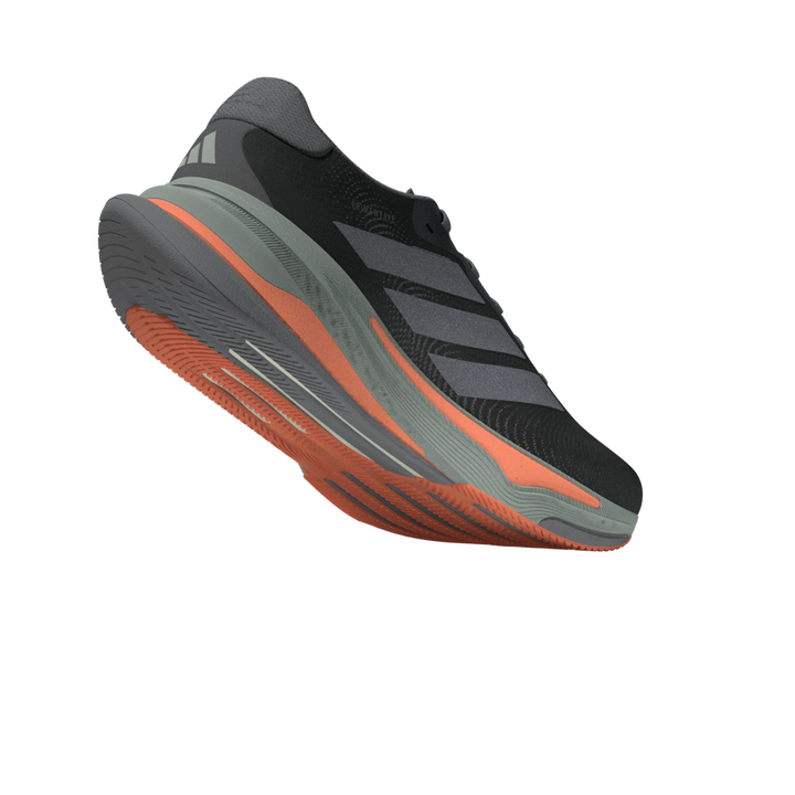 Adidas Mens Supernova Prima 2 - Grey Four/Iron Metallic/Lucid Orange - Neutral - SS26