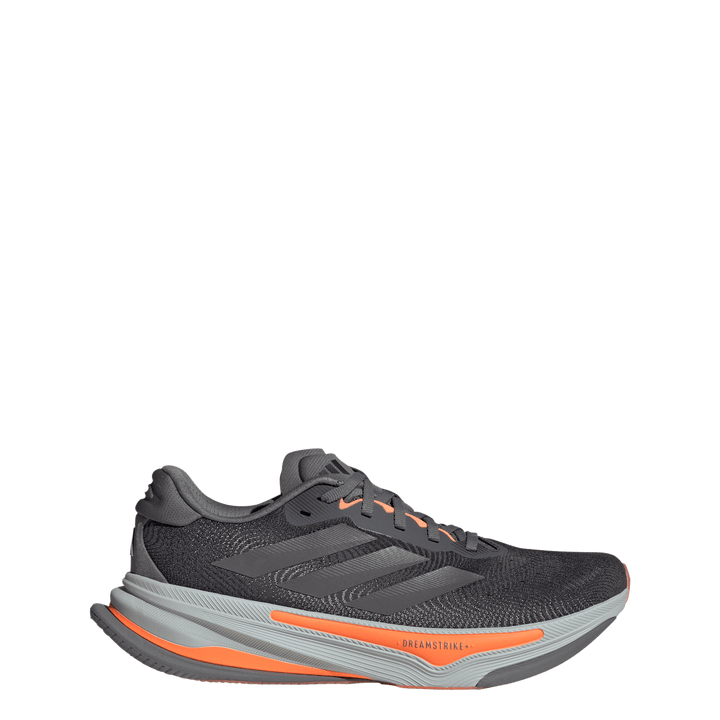 Adidas Mens Supernova Prima 2 - Grey Four/Iron Metallic/Lucid Orange - Neutral - SS26