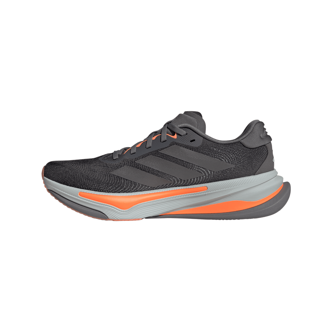 Adidas Mens Supernova Prima 2 - Grey Four/Iron Metallic/Lucid Orange - Neutral - SS26