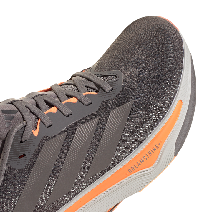 Adidas Mens Supernova Prima 2 - Grey Four/Iron Metallic/Lucid Orange - Neutral - SS26