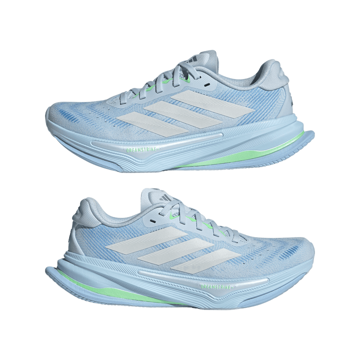 Adidas Womens Supernova Prima 2 - Crystal Sky/Crystal White/Lime Burst - Neutral - SS26