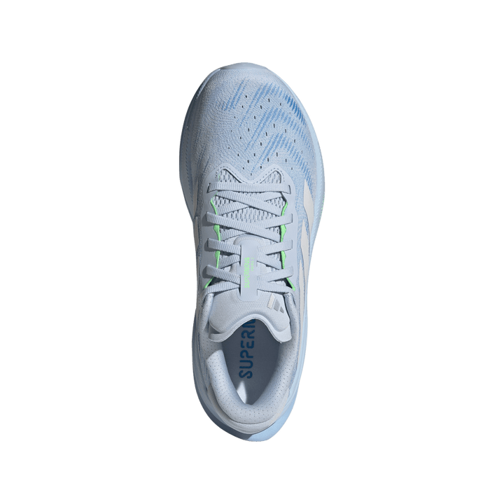 Adidas Womens Supernova Prima 2 - Crystal Sky/Crystal White/Lime Burst - Neutral - SS26