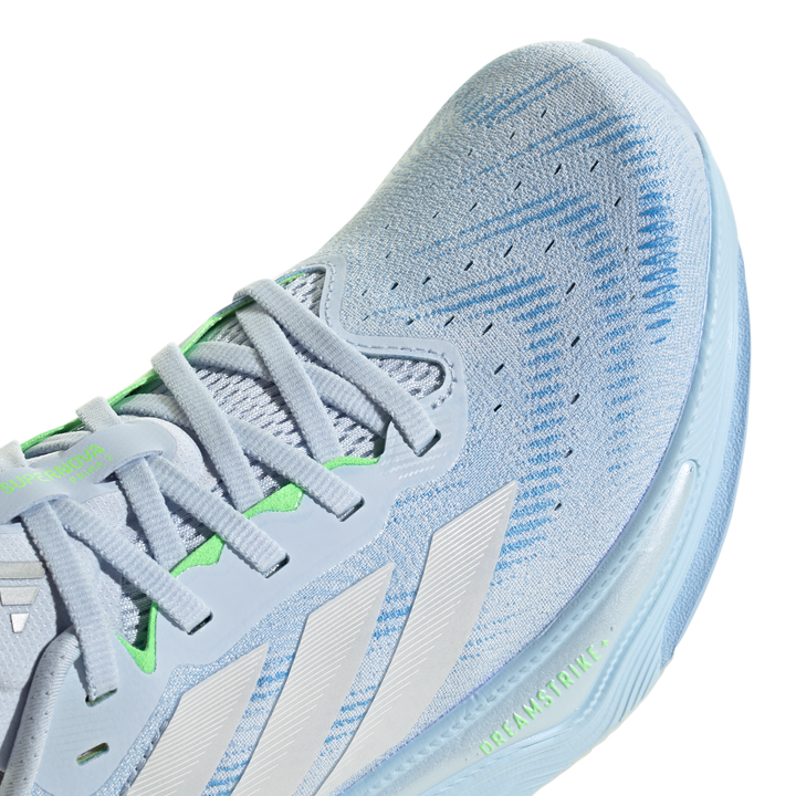 Adidas Womens Supernova Prima 2 - Crystal Sky/Crystal White/Lime Burst - Neutral - SS26