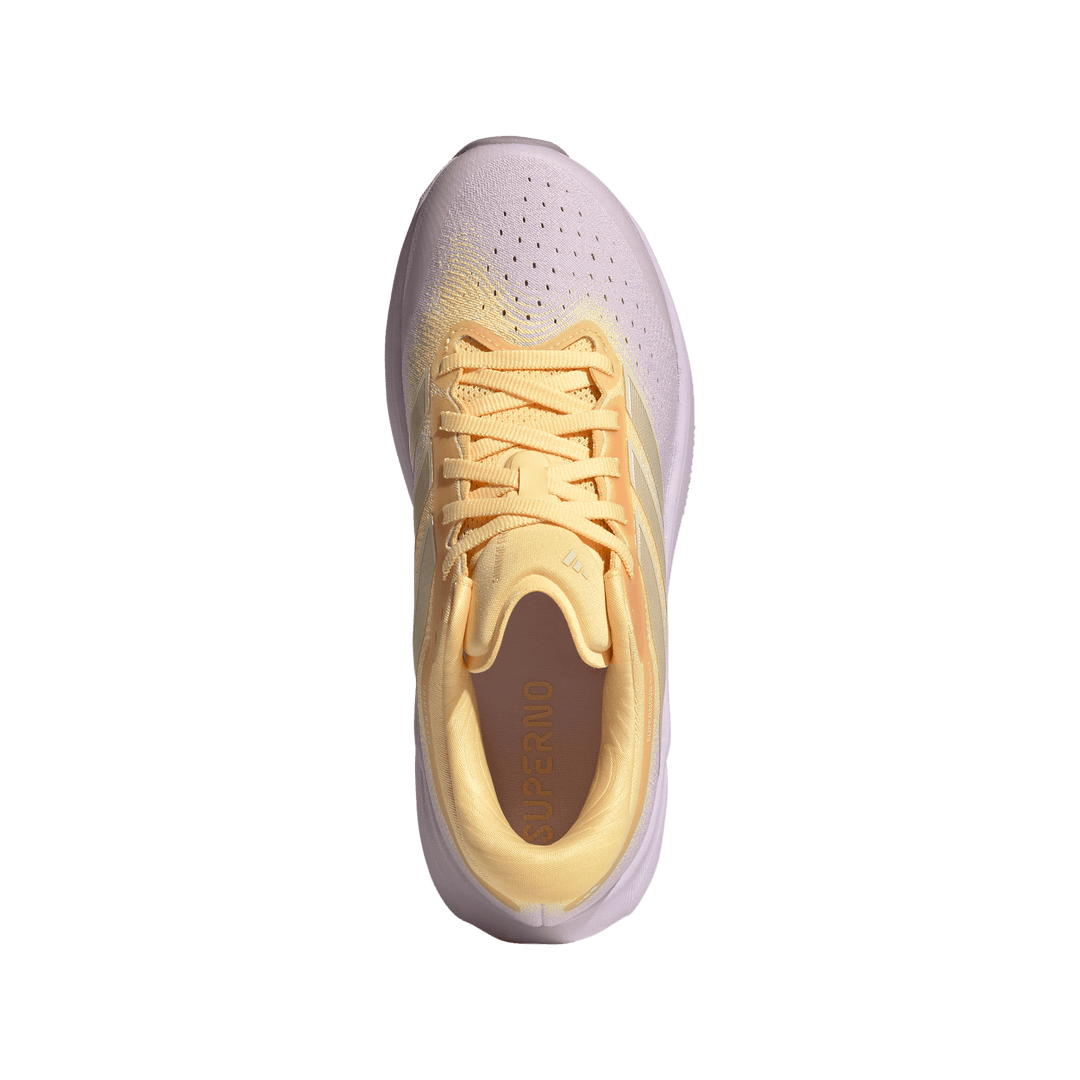 Adidas Womens Supernova Rise 3 - Ice Lavender/Ice Gold Metallic/Ice Tangerine - Neutral - SS26