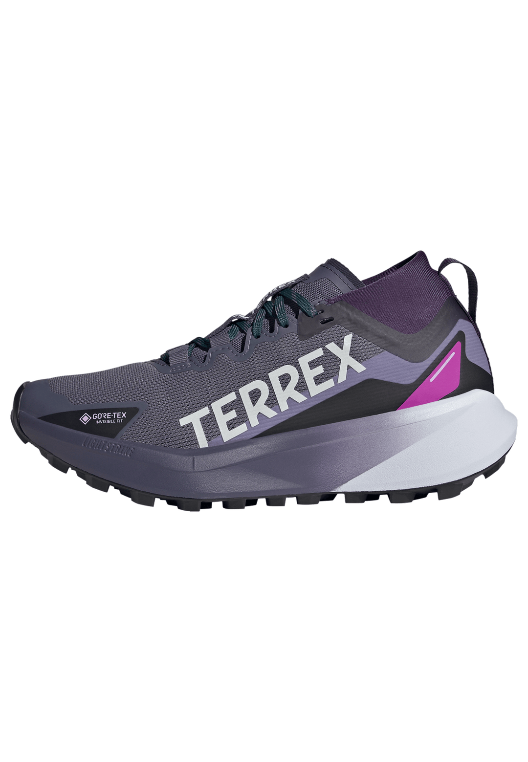 Adidas Womens Terrex Agravic GTX - Preloved Violet/Cloud White/Purple Burst - Trail - AW25