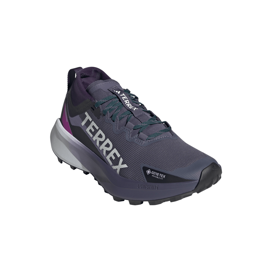 Adidas Womens Terrex Agravic GTX - Preloved Violet/Cloud White/Purple Burst - Trail - AW25