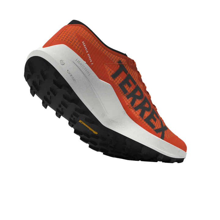Adidas Homme Terrex Agravic Speed 2 - Semi Impact Orange/Core Noir - Trail - SS26