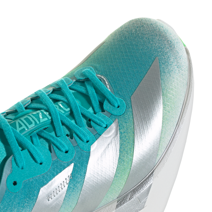 Adidas Womens Adizero Adios Pro 4 - Hi-Res Aqua/Matte Silver/Grey One - Neutral - SS26