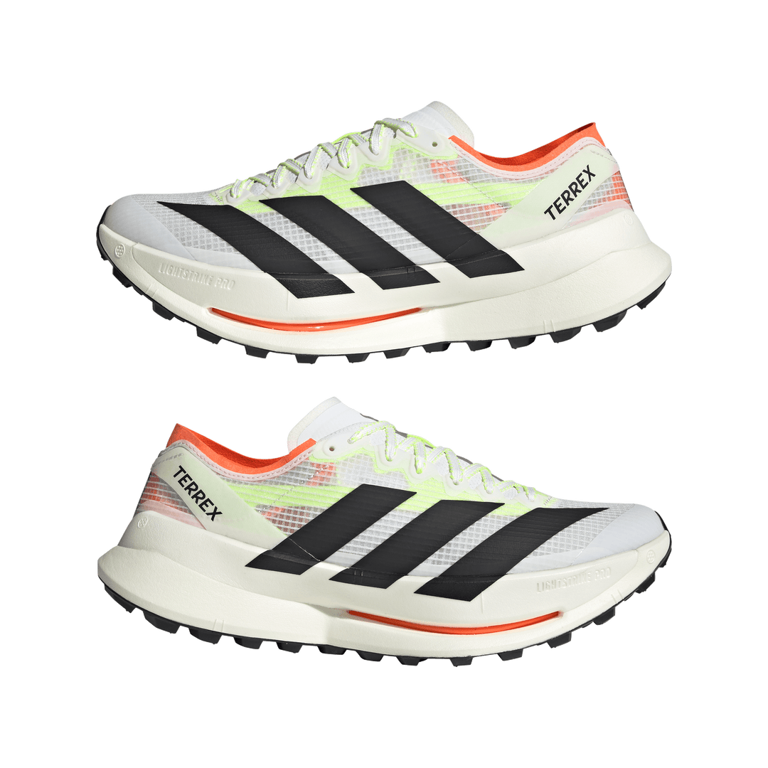 Adidas Herren Terrex Agravic Speed Ultra 2 – Wolkenweiß/Kernschwarz/Semi Impact Orange – Trail – SS26