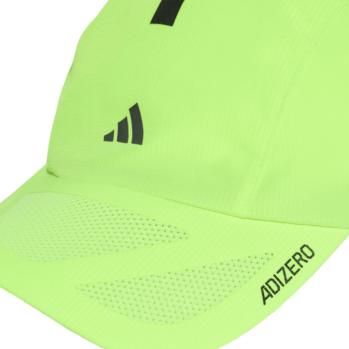 Adidas Adizero RunX Cap - Lucid Lemon/Black Reflective