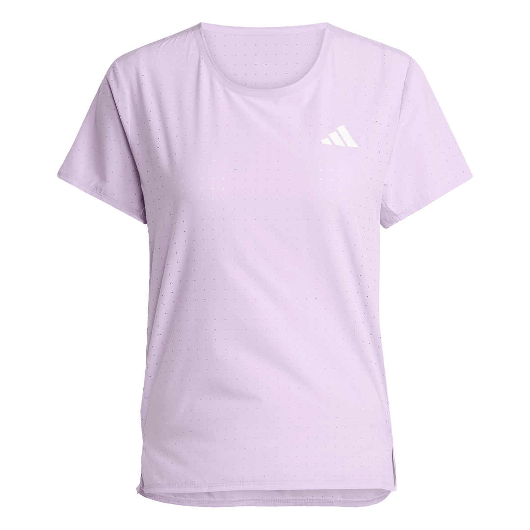 Adidas Womens Adizero Tee - Powder Plum