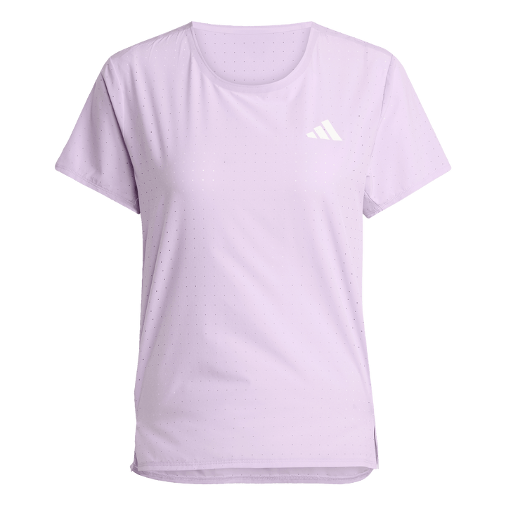 Adidas Womens Adizero Tee - Powder Plum