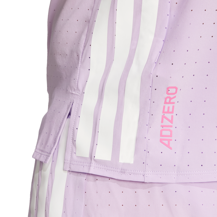 Adidas Womens Adizero Tee - Powder Plum
