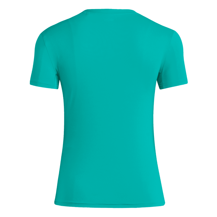 Adidas Womens Adizero Essentials T-Shirt - Glory Green