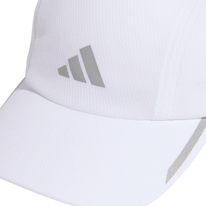 Adidas Run Mesh CLIMACOOL Cap - White/Reflective Silver