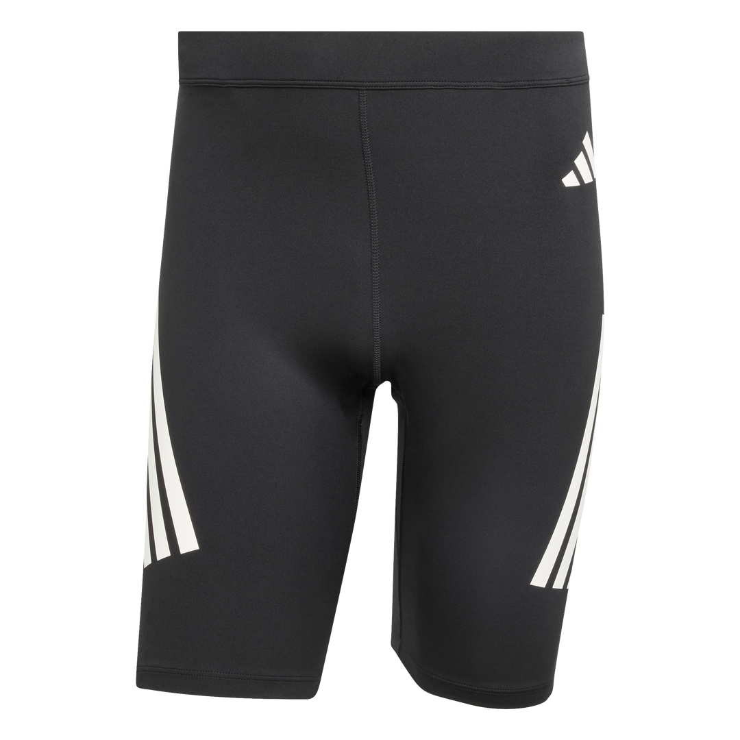 Adidas Mens ADI365 Iconic Running Short Tight - Black