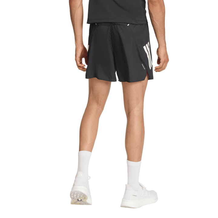 Adidas Mens ADI365 3Stripe 7" Shorts - Black