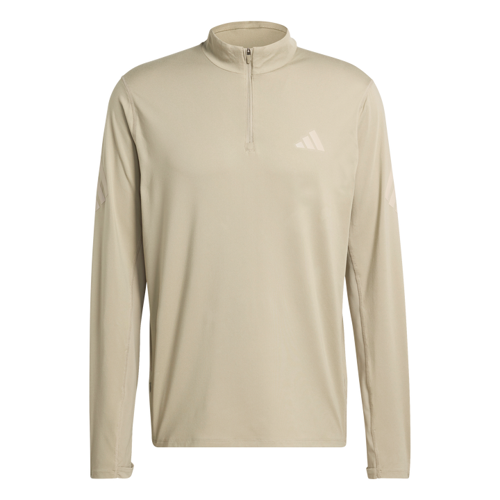 Adidas Mens ADI365 3Stripe 1/2 Zip - Wonder Cargo