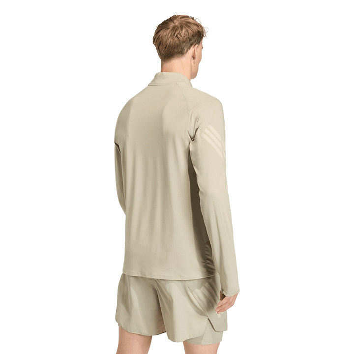Adidas Mens ADI365 3Stripe 1/2 Zip - Wonder Cargo