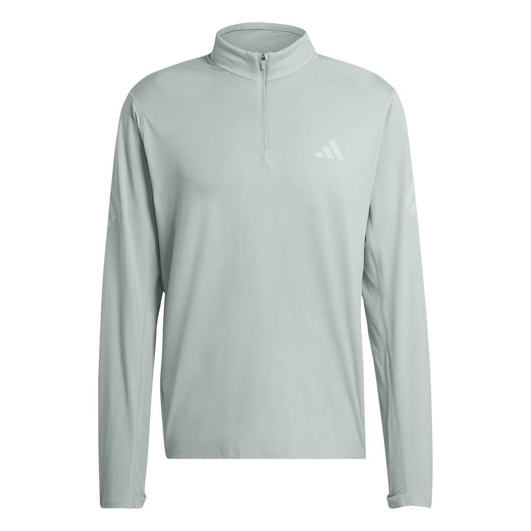 Adidas Mens ADI365 3Stripe 1/2 Zip - Wonder Sage