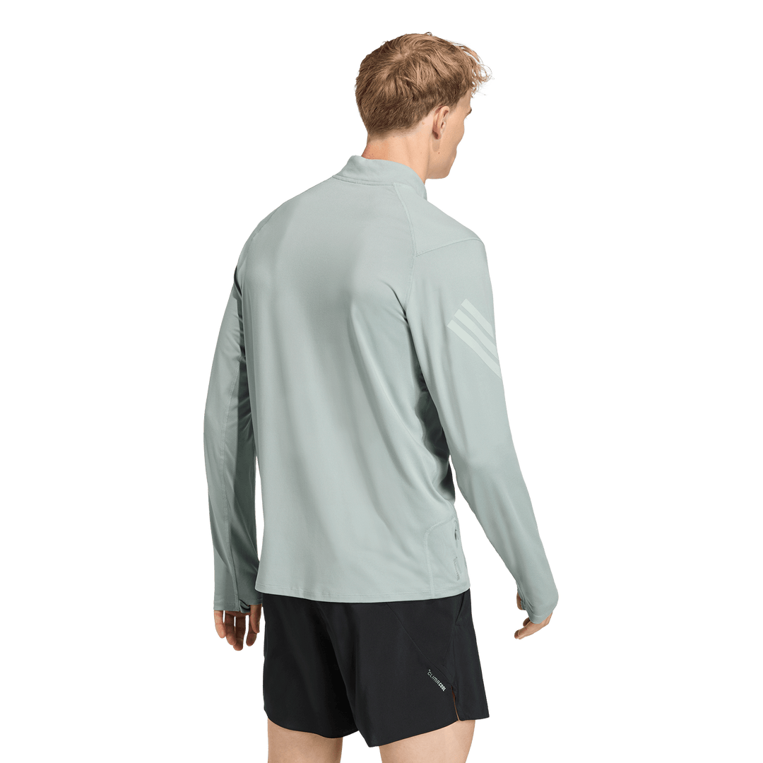 Adidas Mens ADI365 3Stripe 1/2 Zip - Wonder Sage