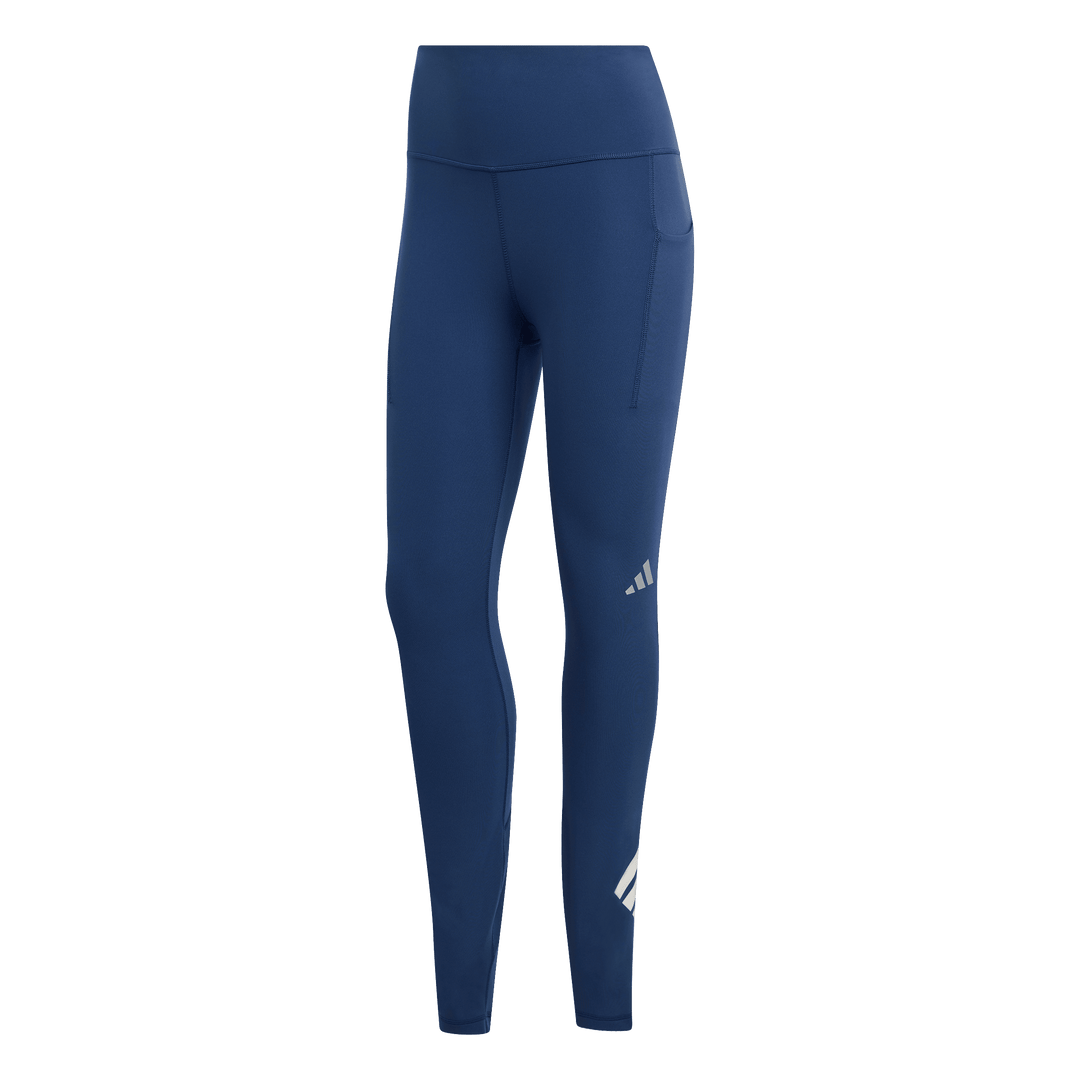 Adidas Collant femme ADI365 3 bandes pleine longueur - Tech Indigo