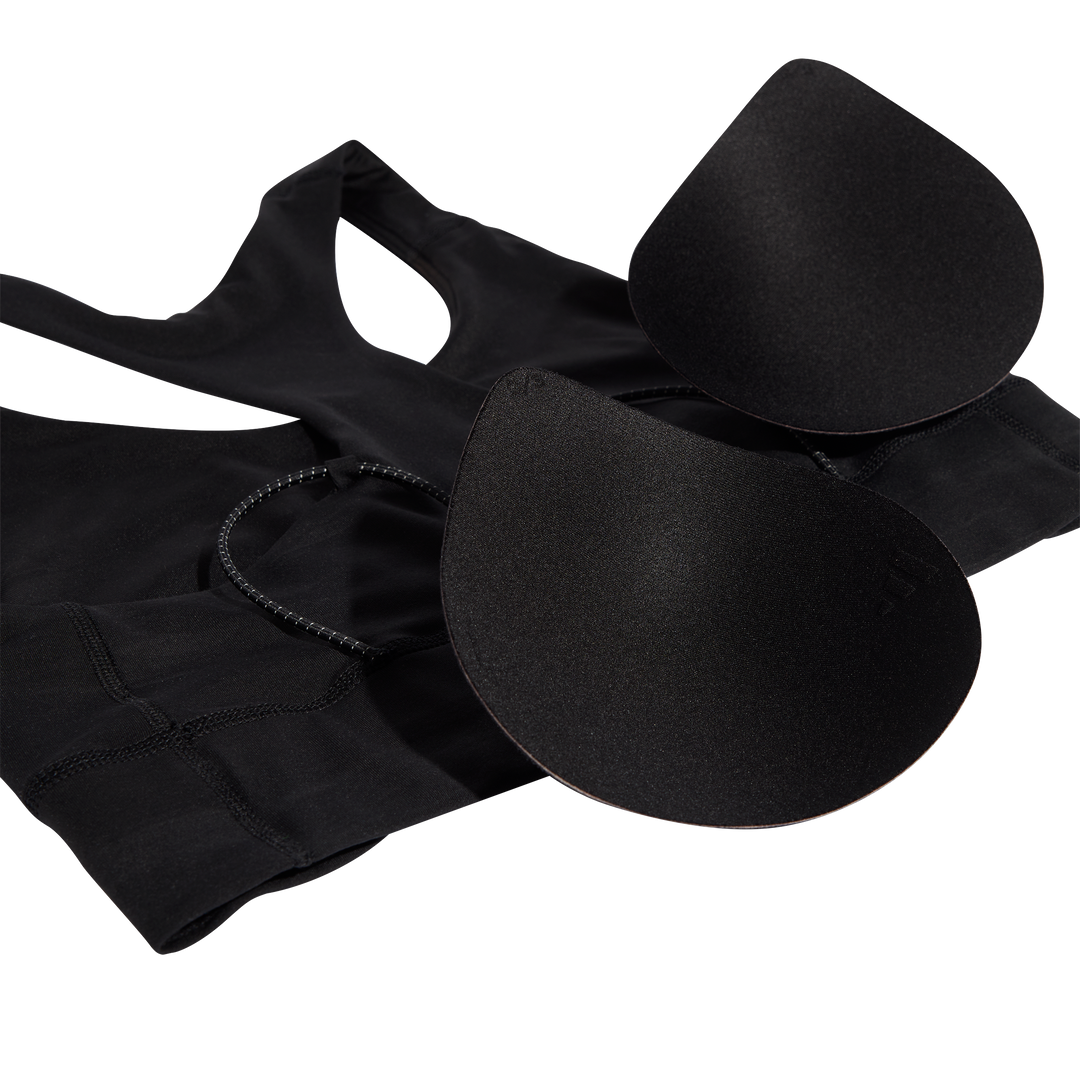 Adidas Soutien-gorge à poche ADI365 pour femme - Noir