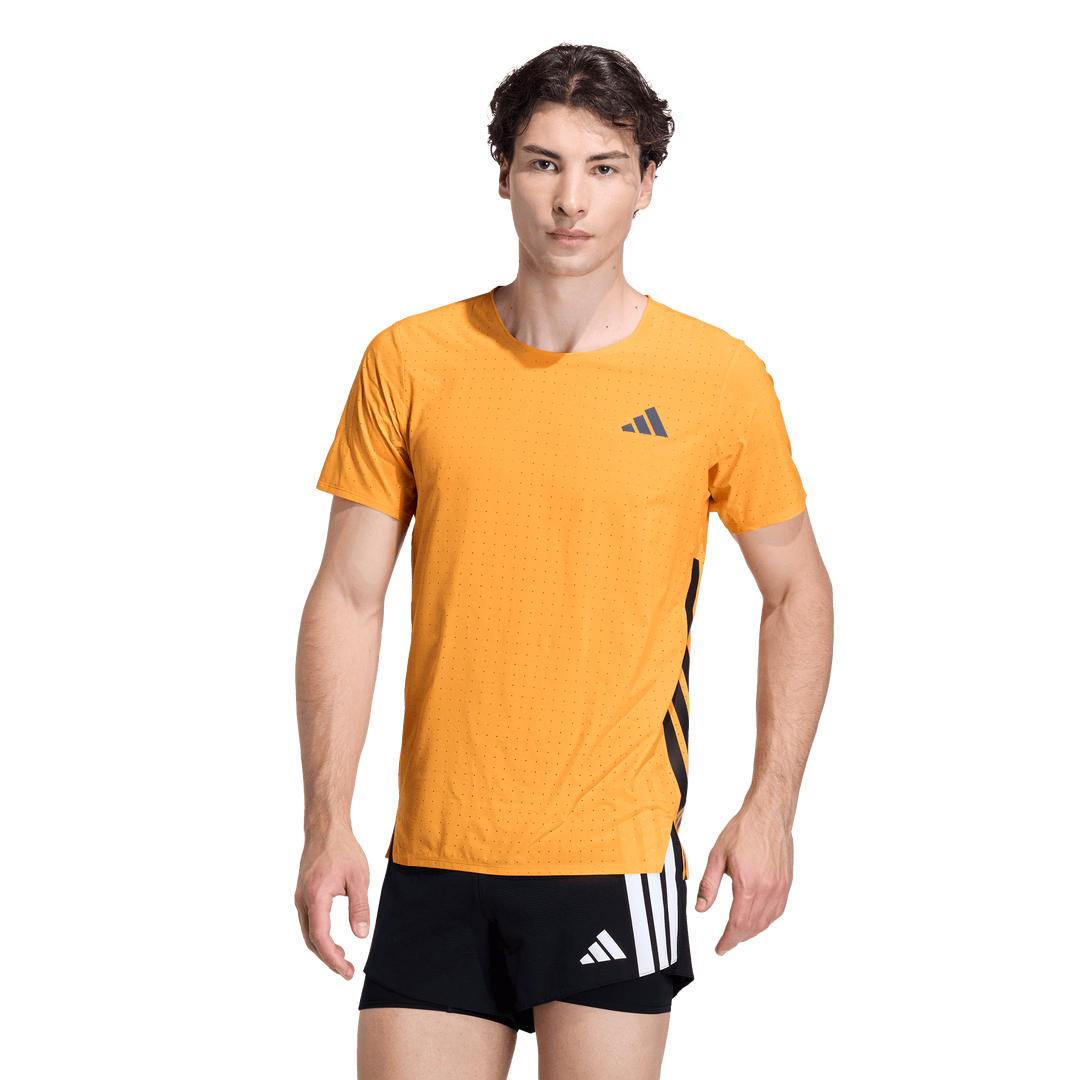 Adidas Hommes Adizero Tee - Pure Tangerine