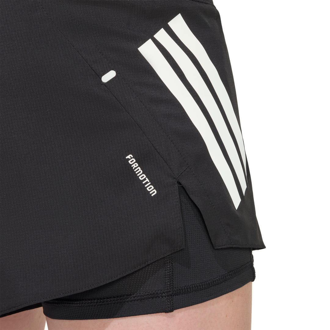 Adidas Womens ADI365 Formotion 2in1 Shorts - Black